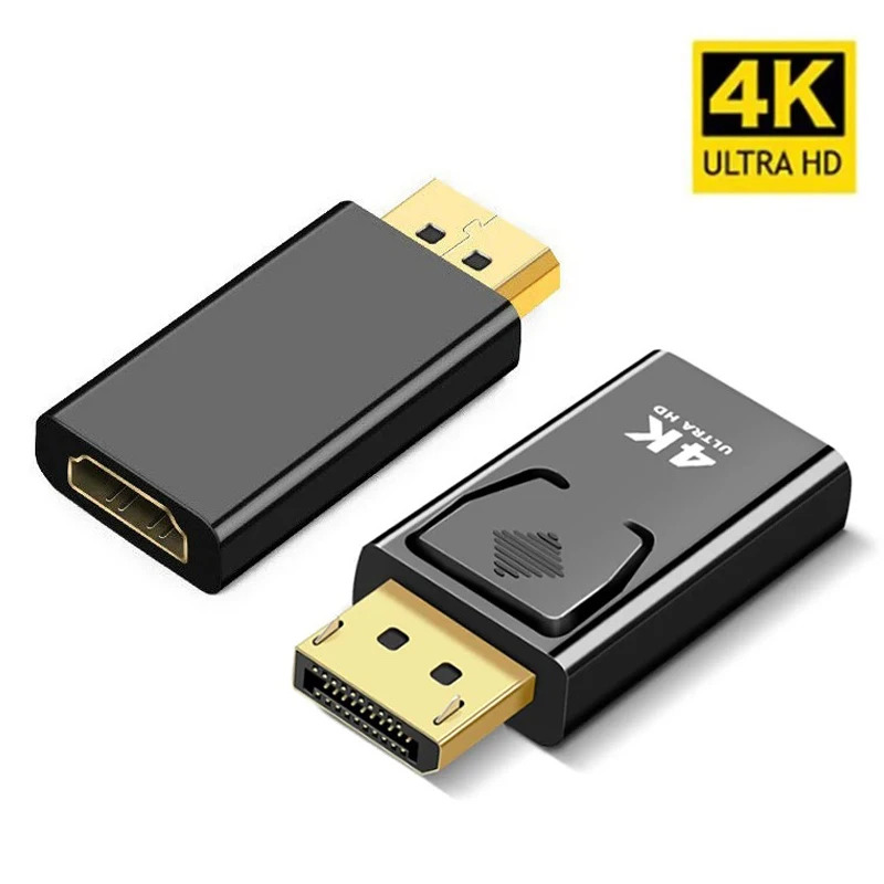 Đầu nối DP sang HDMI Cổng hiển thị 4K sang HDMI Bộ chuyển đổi âm thanh Video…