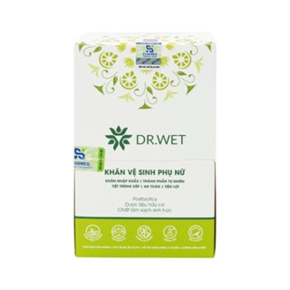 [Choice] Khăn giấy vệ sinh phụ nữ Dr.Wet DW1 hộp 25 gói