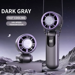 Quạt cầm tay có quạt cầm tay làm mát băng, Quạt cầm tay tốc độ (1-100) Quạt cá nhân có thể sạc lại 8000mAh Siêu Mini nhưng mạnh mẽ [12.000 vòng / phút] Quạt cầm tay bỏ túi nhỏ Thích hợp cho văn phòng du lịch / ngoài trời / ngoài trời