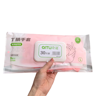 Set 30 Găng Tay Cao Su Choice LS1-0843-1718 Size M Làm Bếp Nấu Ăn, Rửa Bát Siêu Dai