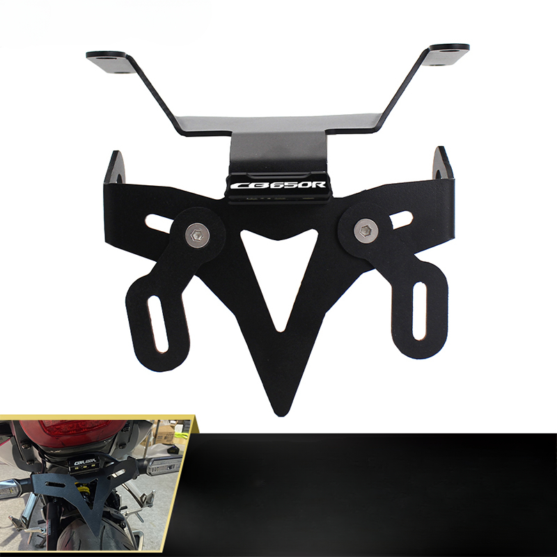 Giá đỡ biển số cho HONDA CBR CB 650R CBR650R CB650R 2019 2020, bộ khung đỡ đuôi sau chắn bùn kèm đèn