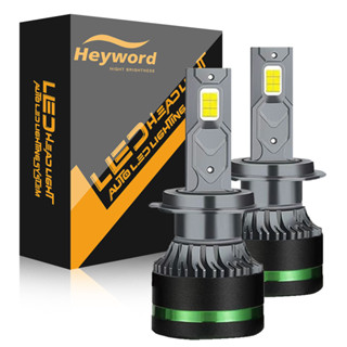 2 Chiếc Đèn Pha Ô Tô H4 H7 Led H11 9005 9006 H1 Bóng Đèn Tự Động 160W 26000LM Đèn Led 6000K 12V Bóng Đèn Pha