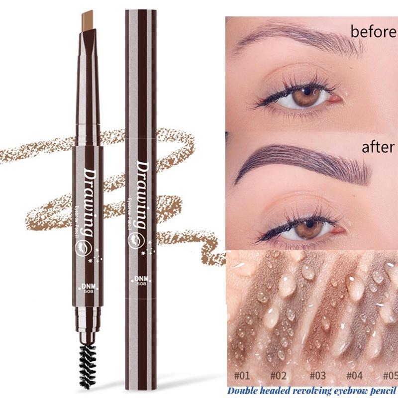 Bút chì kẻ mày chống nước 2 trong 1 - Chống mồ hôi, Sắc thái tự nhiên, Đã xác định & Lâu trôi, Trang điểm | BigBuy360 - bigbuy360.vn