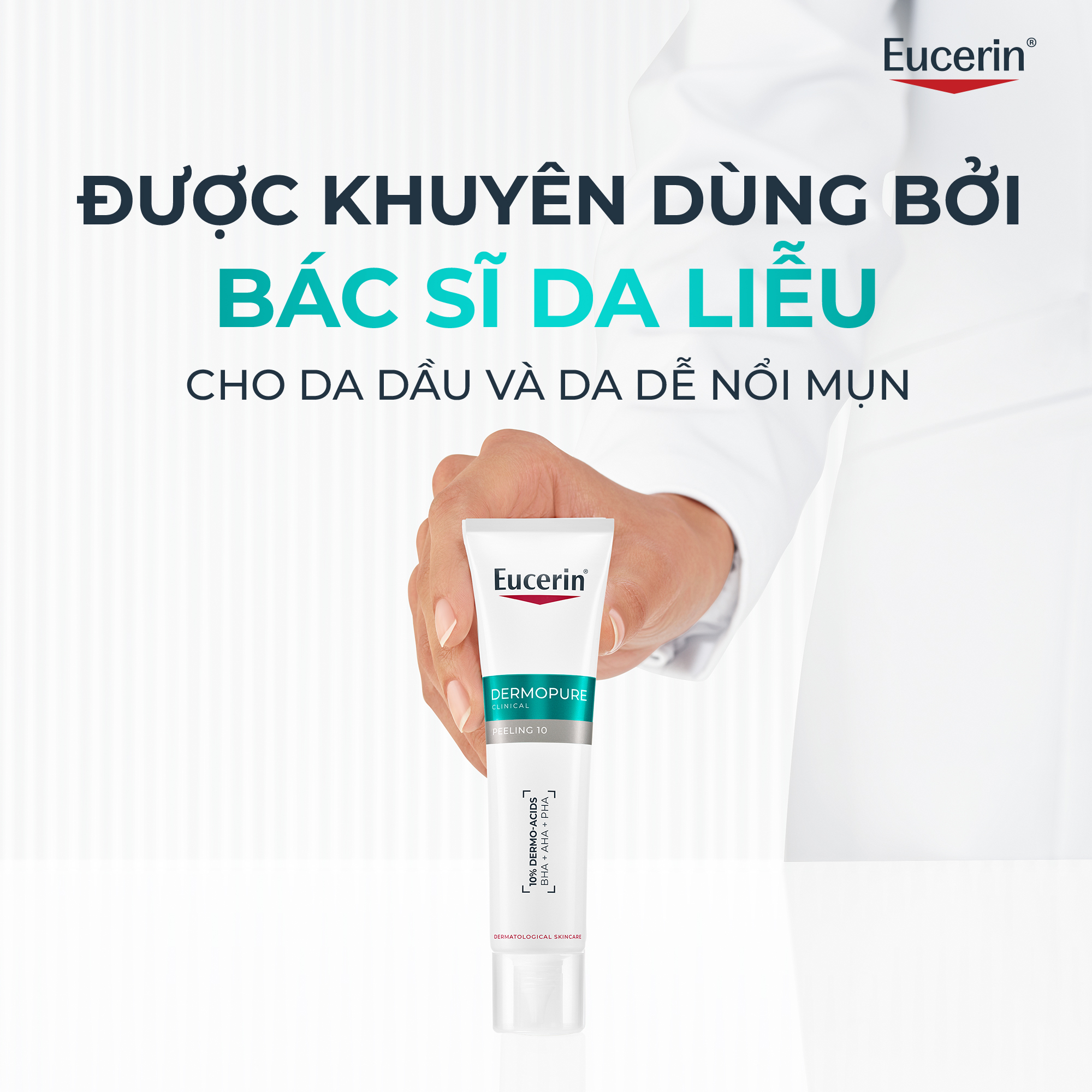 Tinh chất giảm mụn và nhờn Eucerin® DermoPure Clinical Peeling 10 40ml | BigBuy360 - bigbuy360.vn