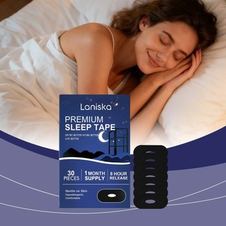  Bộ 30 miếng dán hỗ trợ giấc ngủ cao cấp chứa dầu khoáng & sáp ong – dành cho người lớn – giúp ngủ dậy tỉnh táo – dán nhẹ nhàng lên da