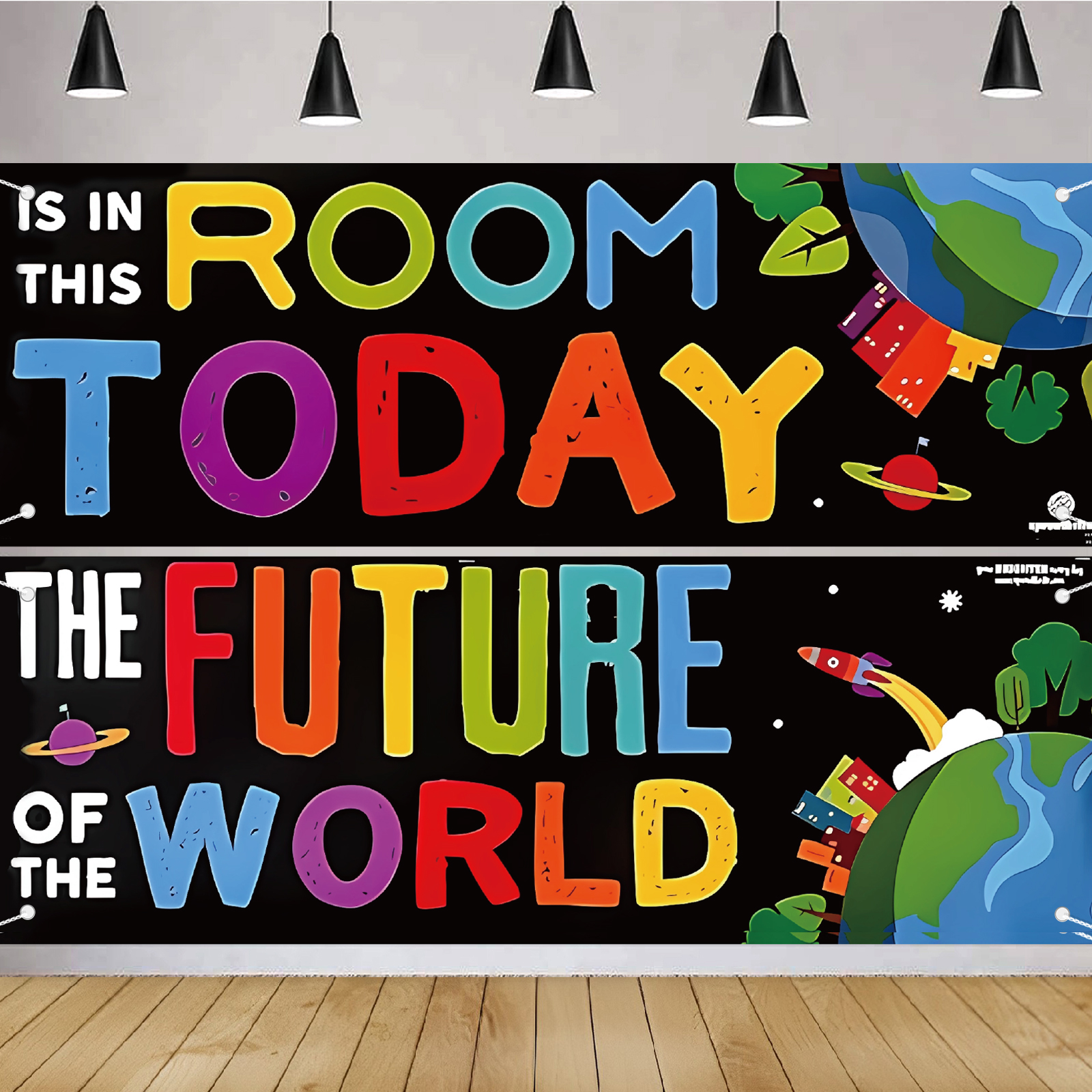 2 Gói Động Lực Lớp Học Trang Trí Biểu Ngữ Cho Giáo Viên