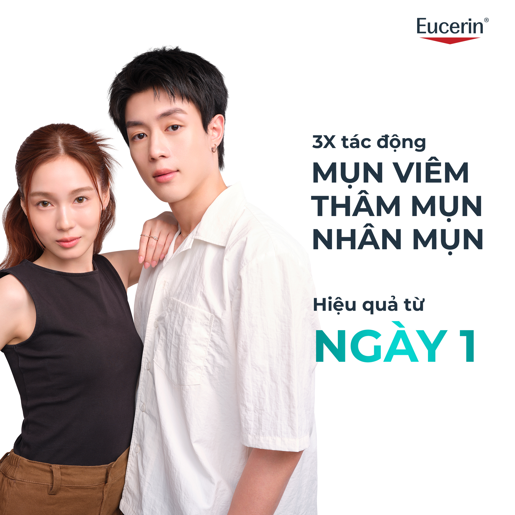 Tinh chất giúp giảm thâm mụn và dưỡng sáng da Eucerin® DermoPure Clinical Triple Action 40ml | BigBuy360 - bigbuy360.vn