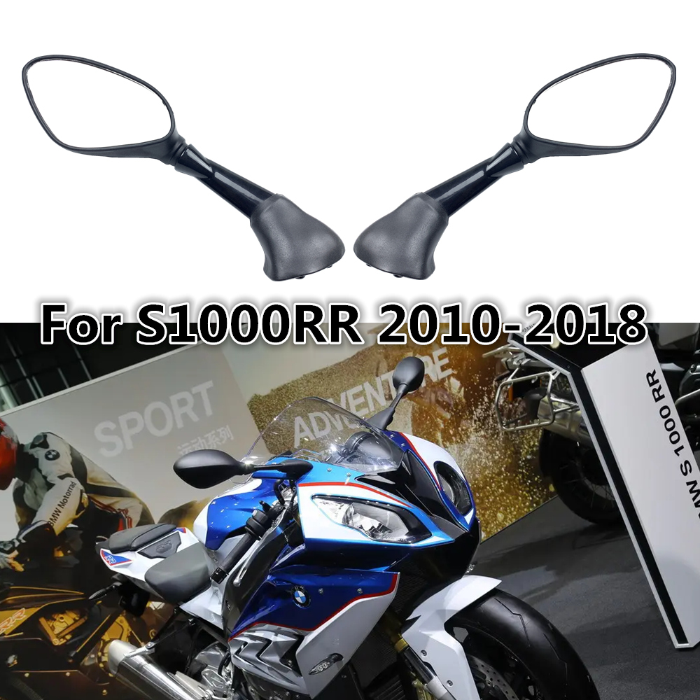Dành cho phụ kiện gương chiếu hậu bên phải & trái xe máy BMW S1000 RR S1000RR 2010-2018 HP4, chất li