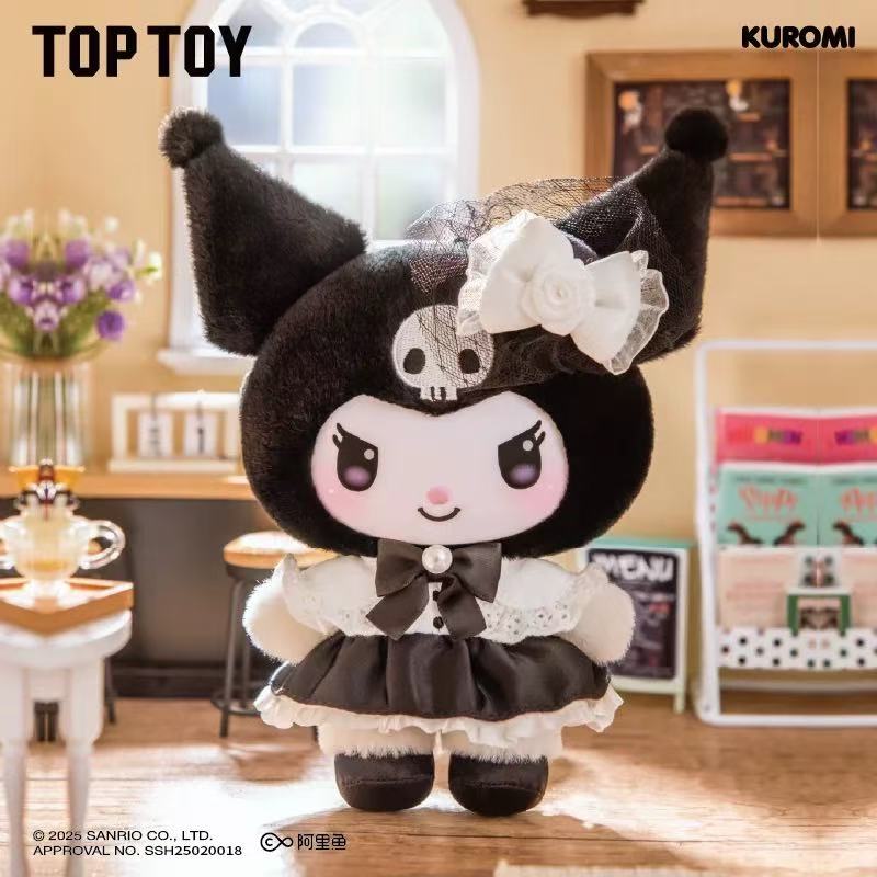 TOPTOY Sanrio Sisters Outfit Plush Pendant Blind Box My Melody 11.5x11.5x17cm