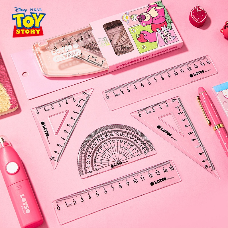 Thước kẻ thẳng đa năng vẽ, đo lường, bộ thước kẻ thẳng, thước đo góc, thước đo tỷ lệ, đồ dùng văn ph