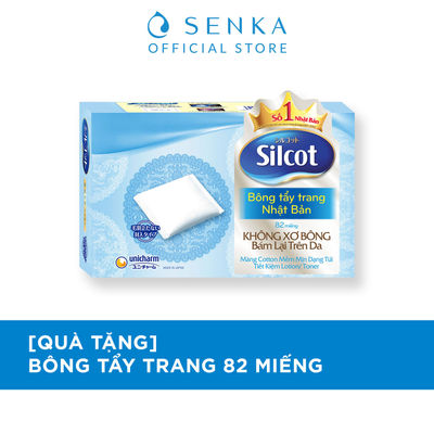 [HB GIFT] Bông Tẩy Trang Silcot hộp 82 miếng