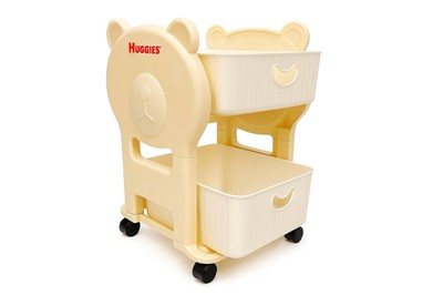 [Gift] Kệ gấu hai tầng cao cấp Huggies