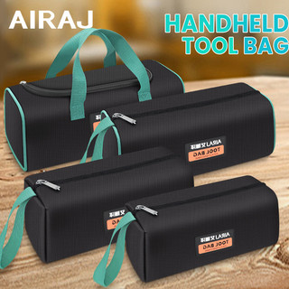 Một Bộ Túi Bảo Quản Dụng Cụ Hạng Nặng Chống Thấm Nước AIRAJ, Túi Đựng Dụng Cụ Phần Cứng Bền Di Động Có Hộp Đựng Vải Dày Cho Dụng Cụ Cầm Tay