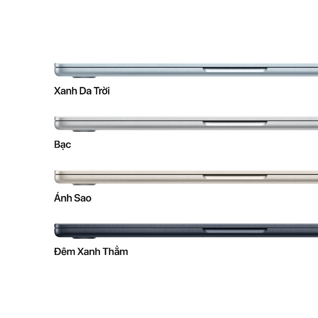 Máy tính xách tay Apple MacBook Air 15 inch, M5, 16GB ram, 10-core CPU, 10-core GPU, 512GB | BigBuy360 - bigbuy360.vn
