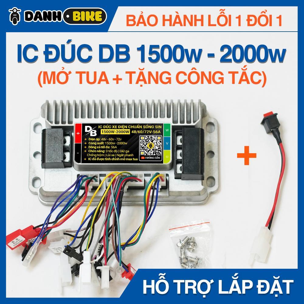 DB 1500W-2000W IC Bảng Điều Khiển 48V-72V 55A Sóng sin Nguyên Chất Cho Xe Điện Chạy Mịn