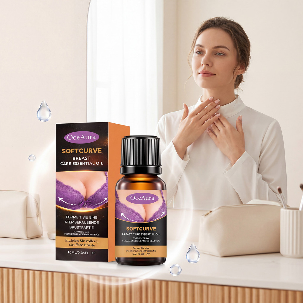 Dầu dưỡng ngực chuyên nghiệp với chiết xuất Cỏ Cari, Sâm tố nữ Thái Lan, Protein sữa thủy phân & Chi