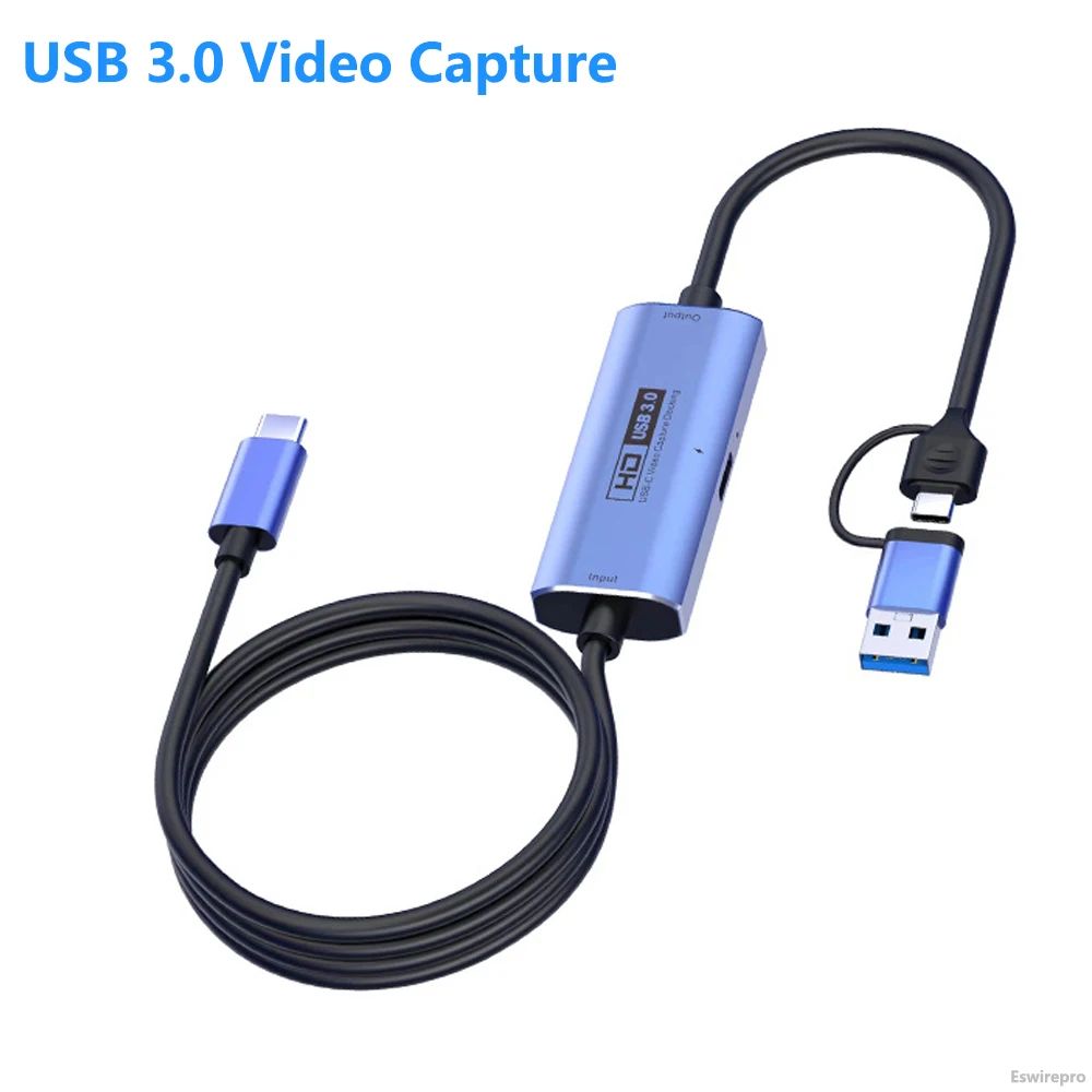 Thẻ ghi Video USB-C Live Stream Box Grabber cho Nintendo Switch Steam Deck Elite