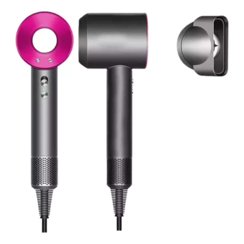Máy sấy tóc ion chuyên nghiệp - Máy sấy khô nhanh tốc độ cao với công nghệ nhiệt độ không đổi, không khí nóng / lạnh chế độ kép, phích cắm US để tạo kiểu Salon miễn phí Frizz