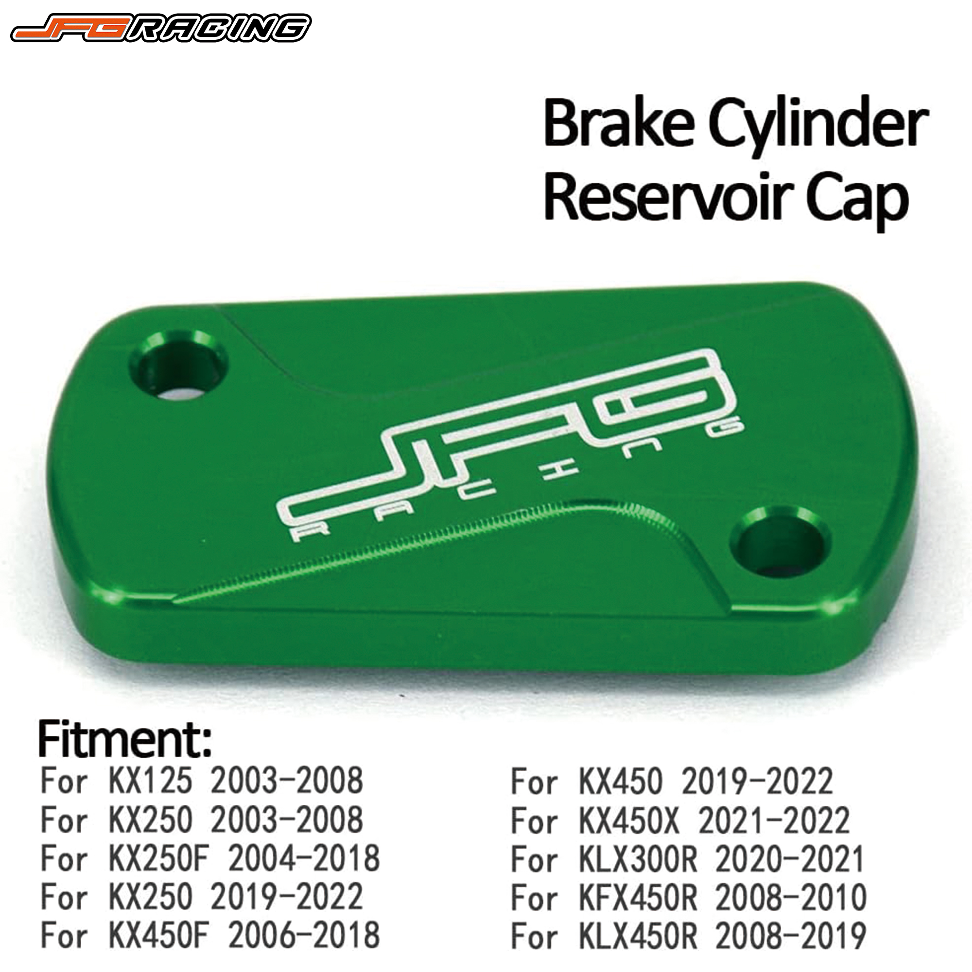 Nắp Bình Dầu Phanh Sau CNC Cho KX125 KX250 KX250F KX450F KX250/450 KX250X/450X KLX230R KLX300R KLX45