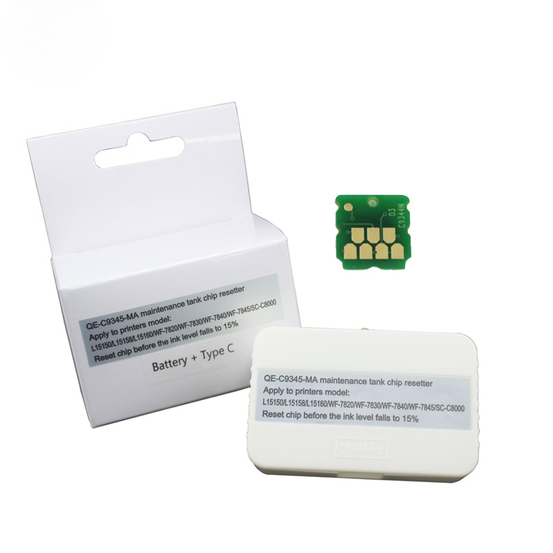 Bộ reset chip hộp bảo trì C9345 dùng cho máy in Epson L11160 L15150 L15160 L6550 L6570 L8168 L8188 L