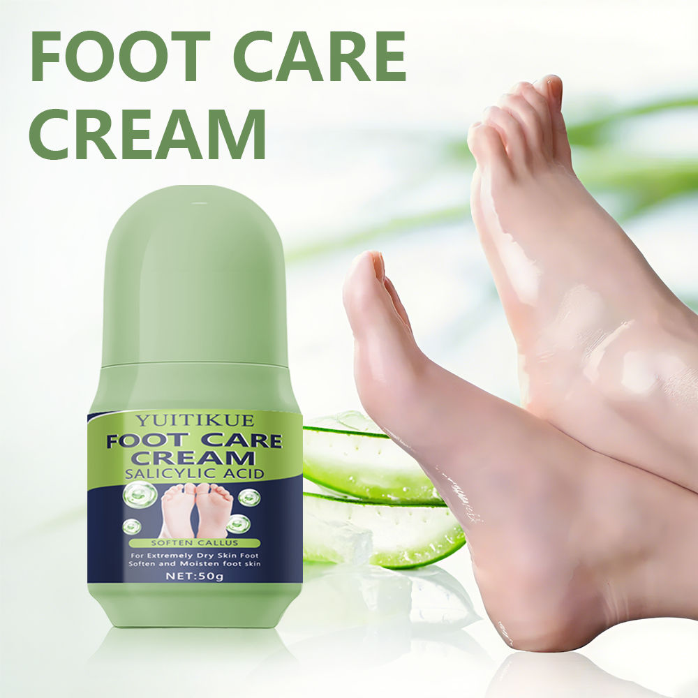 Kem dưỡng chân YUITIKUE chứa urea, acid salicylic, vitamin E, glycerol giữ ẩm, chống khô nứt