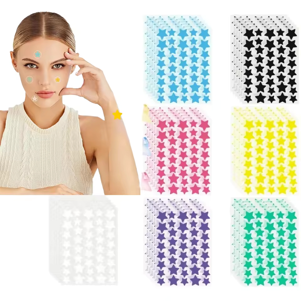 800 miếng dán mụn cho mặt, miếng dán mụn hydrocolloid che mụn và vết thâm, miếng dán chấm mụn, miếng