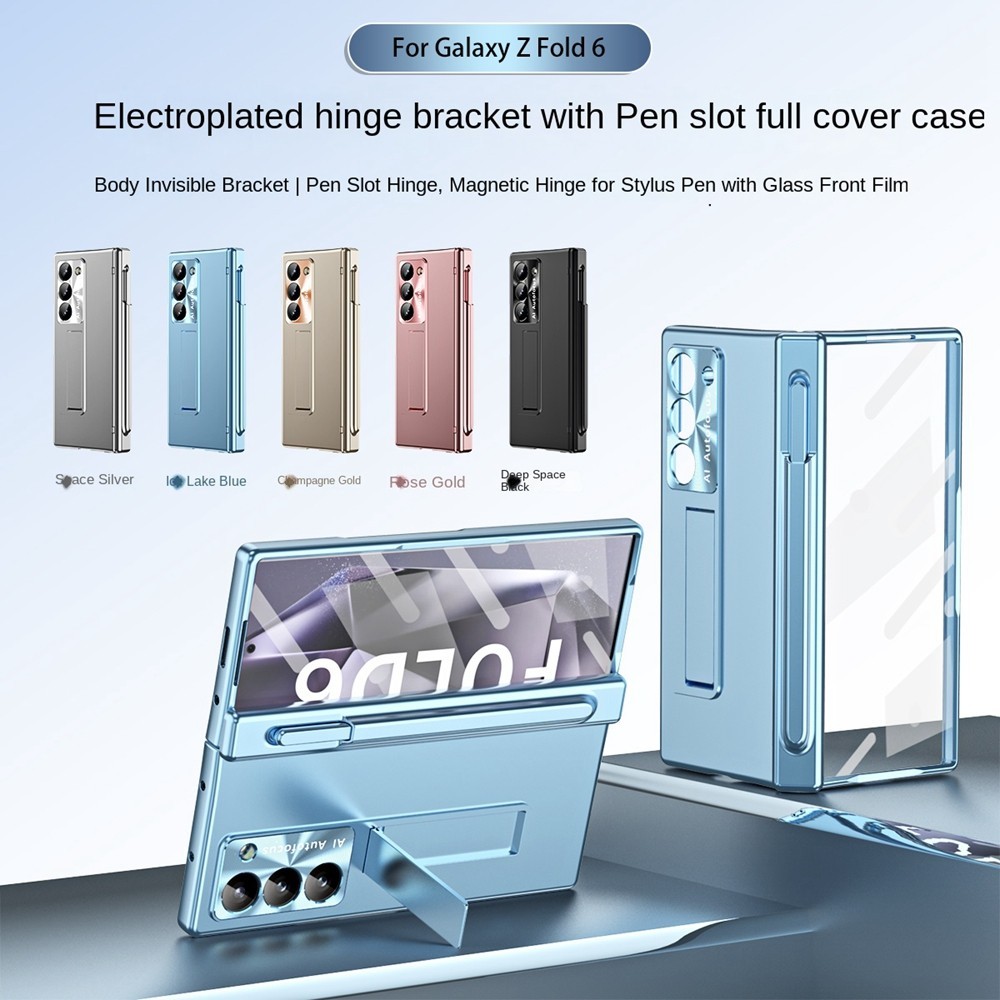 Ốp lưng đôi cho Samsung Galaxy Z Fold6 Fold7, thiết kế độc đáo, tình yêu, ốp lưng điện thoại Z Fold 