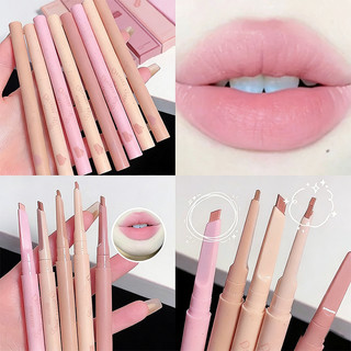  MUGE LEEN Dòng Son Chì Kẻ Viền Môi, Thiết Kế Xoay Tự Động, Màu Sắc Chống Nước Lâu Phai, Định Hình Môi, Bút Son Đa Năng