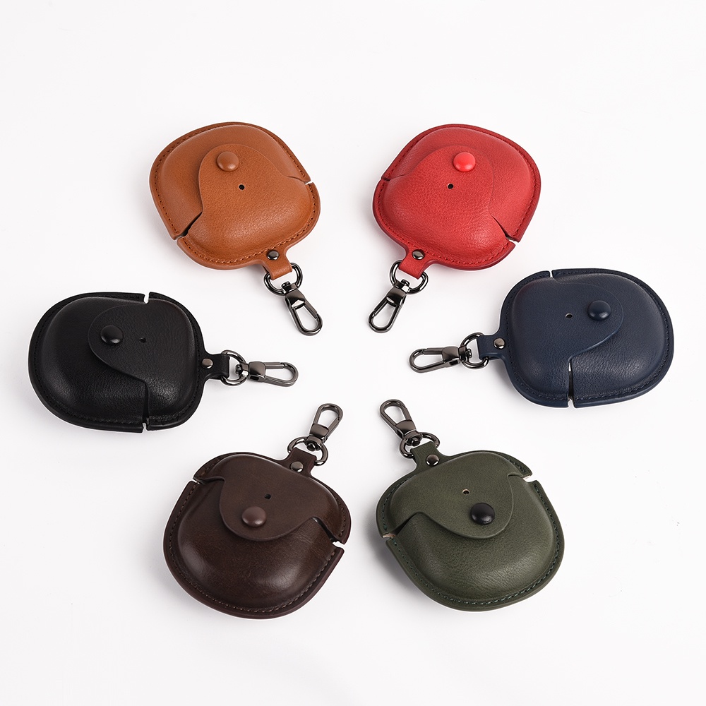 Ốp da PU chống xước kiểu dáng retro đơn giản cho tai nghe Bose Quietcomfort Earbuds 2