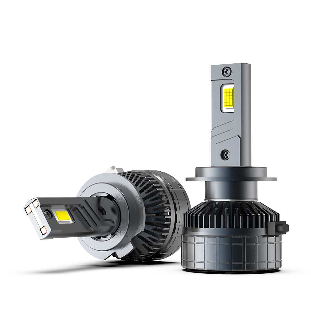 Canbus 200W độ sáng cao, 20.000 lumen, đèn pha LED ô tô H1 H4 H7 H11 9005 9006, 3 ống đồng