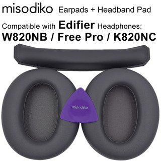  Miếng đệm tai thay thế cho tai nghe Edifier W820NB/Free Pro/K820NC