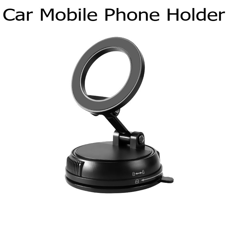 Giá đỡ điện thoại ô tô có thể gập, hút chân không từ tính