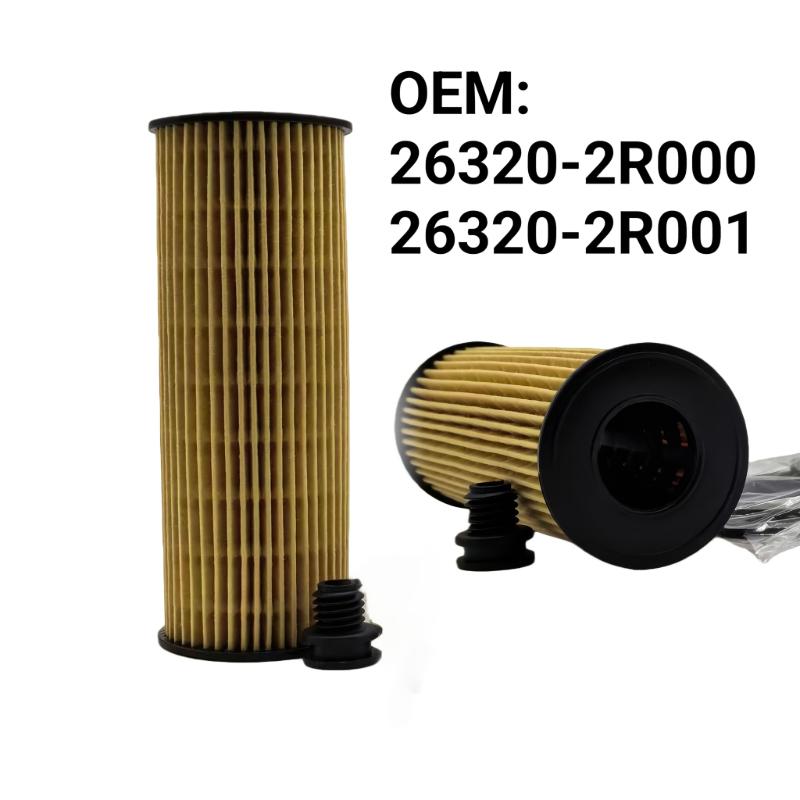 Lọc dầu cho Santa Fe Kia Carnival Sorento Genesis G80 OEM 263202R000 263202R001
