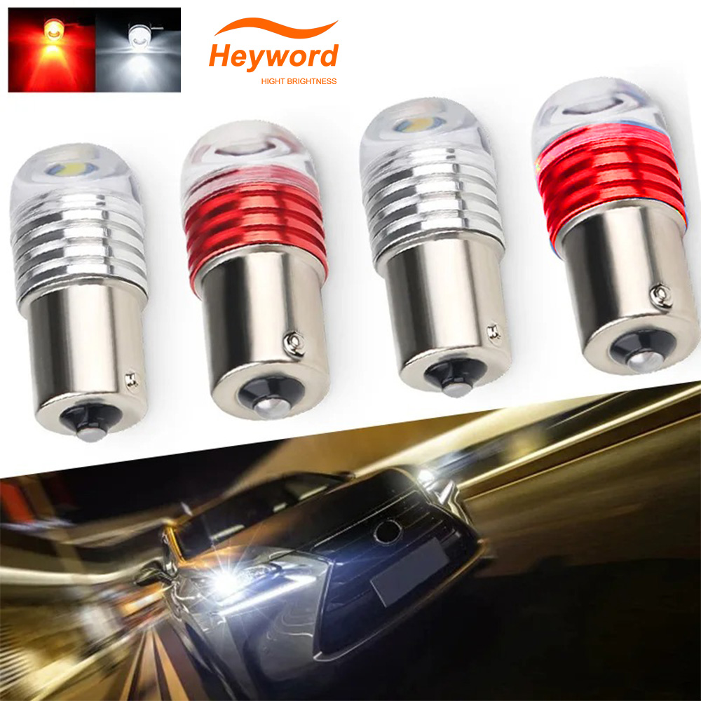 Bóng đèn LED ô tô đỏ 12V 1156 BA15S P21W 1157 BAY15D 5630 3SMD phanh/xi nhan/đèn hậu nhấp nháy