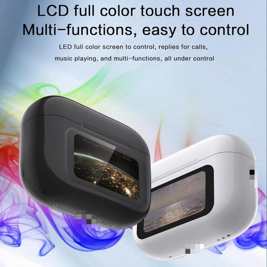 Tai nghe A9Pro Tai nghe nhét tai Tai nghe Bluetooth không dây Màn hình LED thông minh ANC HiFi Stere