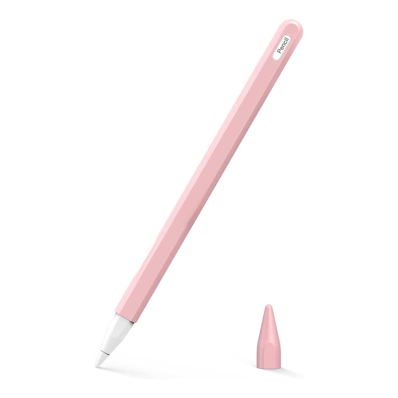 Hộp đựng bút cho Apple Pencil thế hệ thứ 2/Apple Pencil Pro, 1x Bao silicon bảo vệ cho Apple Pencil 