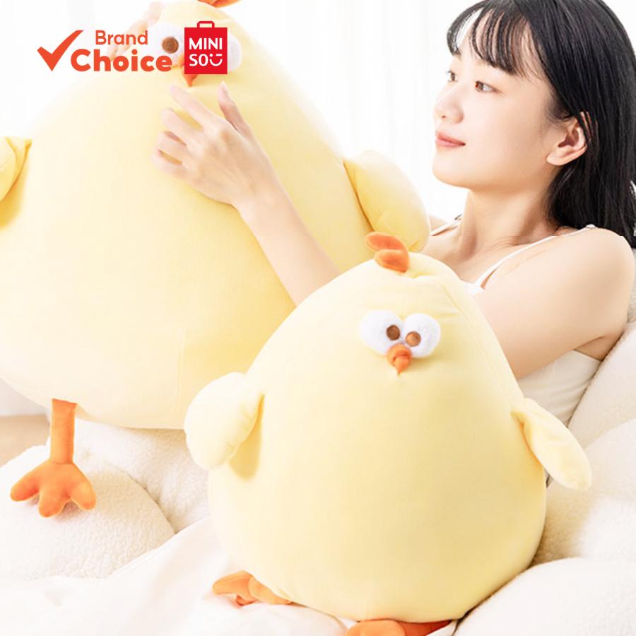 MINISO  Dòng sản phẩm Dundun – Gà Dundun mềm mại, dễ thương, thú nhồi bông mini (kích thước nhỏ) 24,