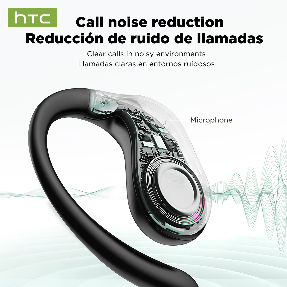 Tai nghe HTC NE19 OWS Open-Ear AI Dịch ENC Tai nghe du lịch kinh doanh Điện thoại thông minh không dây Tai nghe âm nhạc Stereo Tai nghe nhét tai TWS | BigBuy360 - bigbuy360.vn