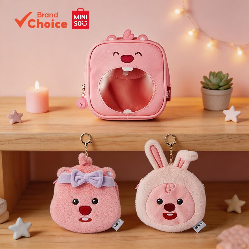 MINISO Zanmang Loopy Series Túi đựng cửa sổ & ví đựng tiền mặt dễ thương, hợp thời trang & nhỏ gọn &