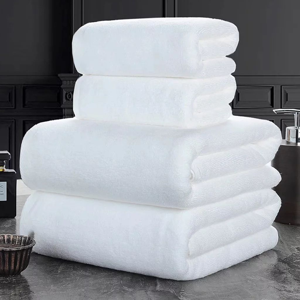 Bộ khăn cung cấp cho resort, siêu lớn 30x60 21Lbs, 100% cotton thấm hút cao dùng cho suối nước nóng,