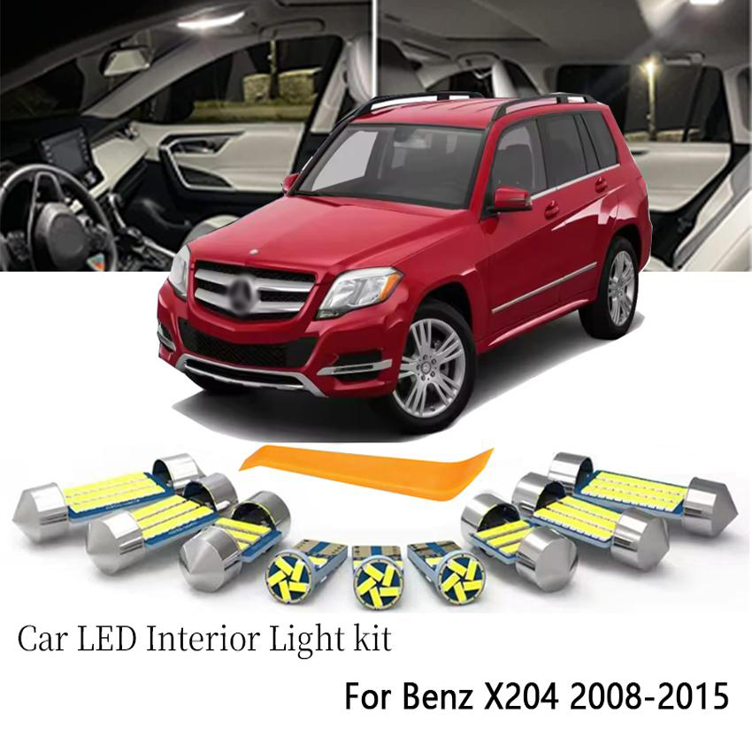 Bộ đèn LED nội thất 18 chiếc cho Mercedes GLK X204