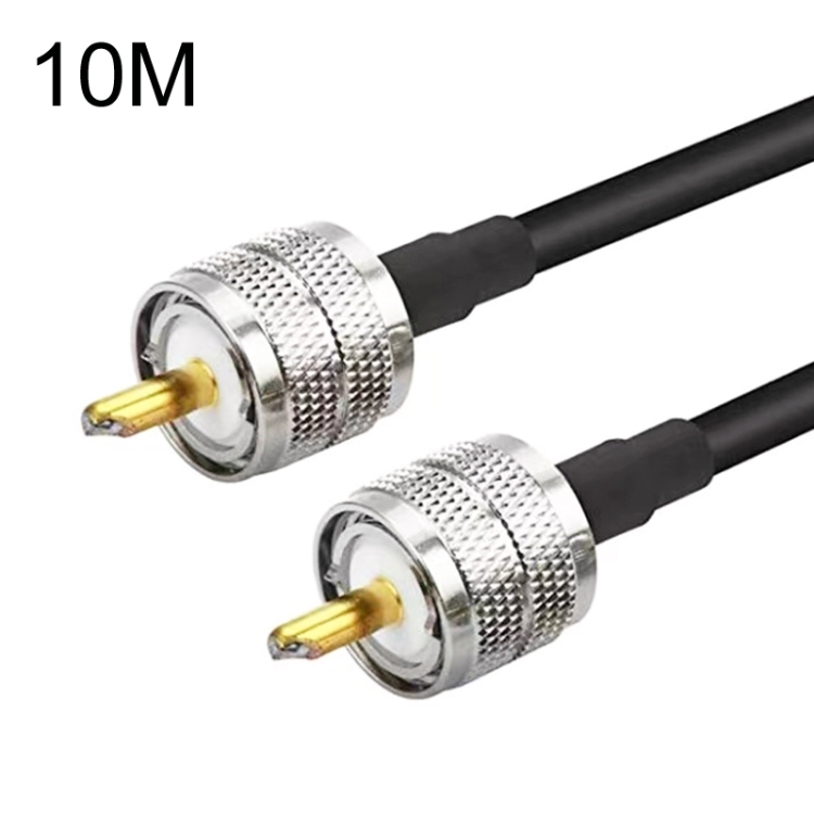 Cáp chuyển đổi đồng trục UHF PL259 sang PL259 RG58, 10m