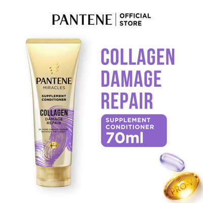 [GIFT] Kem Xả Tóc Siêu Dưỡng PANTENE Miracles Ngăn Rụng Tóc Biotin/ Phục Hồi Hư Tổn Collagen - Tuýp 70ml