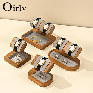 Oirlv Cao Cấp Gỗ Chắc Chắn Đồng Hồ Sắp Xếp Lưu Trữ Hộp Trang Sức Cho Nam Ms Đồng Hồ Hộp