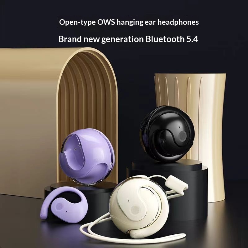 Tai nghe OWS Tai nghe chống nước Bluetooth Dịch AI Tai nghe tai mở Murah Viral Tai nghe có sẵn