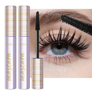 Mascara SHEDOES, Khô nhanh & Chống thấm nước, Kết cấu không nóng mịn màng, Công thức chống trầy xước, Vẻ ngoài tự nhiên hàng ngày, Trang điểm bãi biển mùa hè, 2 miếng
