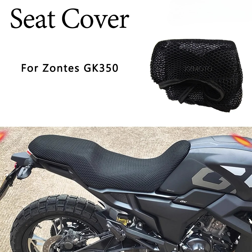 Lưới 3D Vải Ghế Đệm Lưới Tấm Cách Nhiệt Cho Zontes GK350