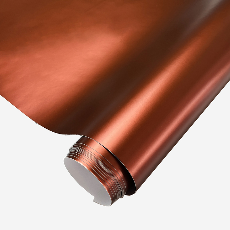 Matte Ice Brown Car Wrap Film Bubble Free Vinyl Tạo Kiểu Decal