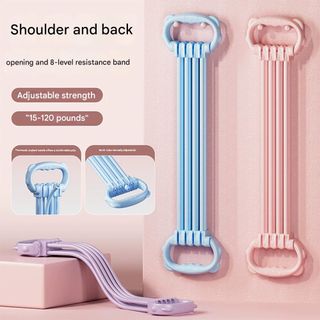 Dây kháng lực hình 8 hình có thể điều chỉnh, Dây thun 6 sợi dành cho nữ