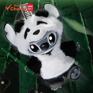 Miniso Disney Stitch Genz Panda Vinyl Sang Trọng Quyến Rũ Hợp Thời Trang Mềm Mại Thẩm Mỹ 15cm 8cm 16,5Cm